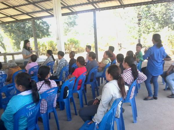 2. ลงพื้นที่เก็บข้อมูลตำบลวังหิน จังหวัดตาก วันที่ 19 พฤศจิกายน 2561 ณ ศาลาอเนกประสงค์หมู่บ้านพุสะแก ตำบลวังหิน อำเภอเมืองตาก จังหวัดตาก